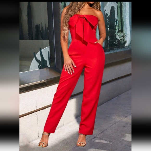 Pants - 🆕️ Boutique Bow Jumpsuit
